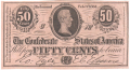 United States Of America 50 Cents, 17.2.1864